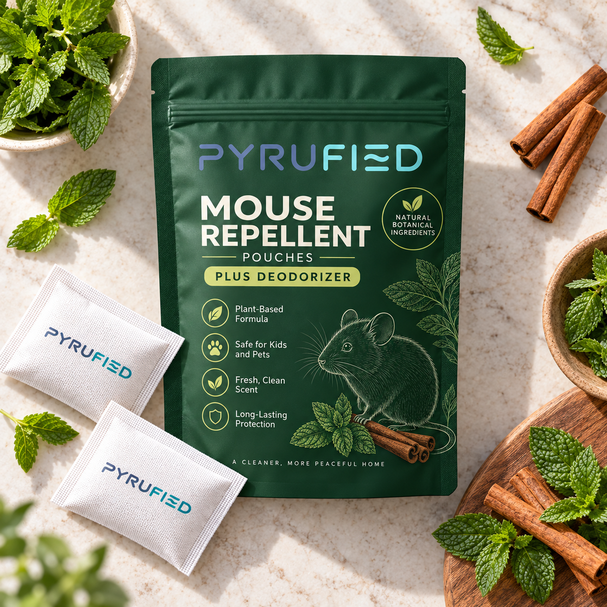 Mouse repellent pouches 12 pack