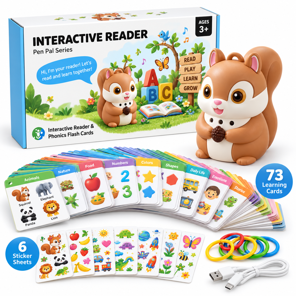 Interactive Reader — Complete Phonics Learning Set